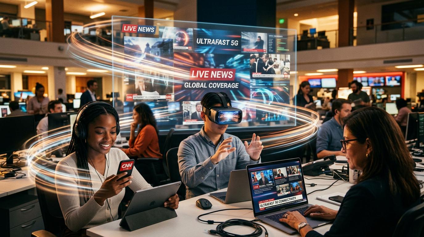 Mangfoldigt nyhedsrum i 5G